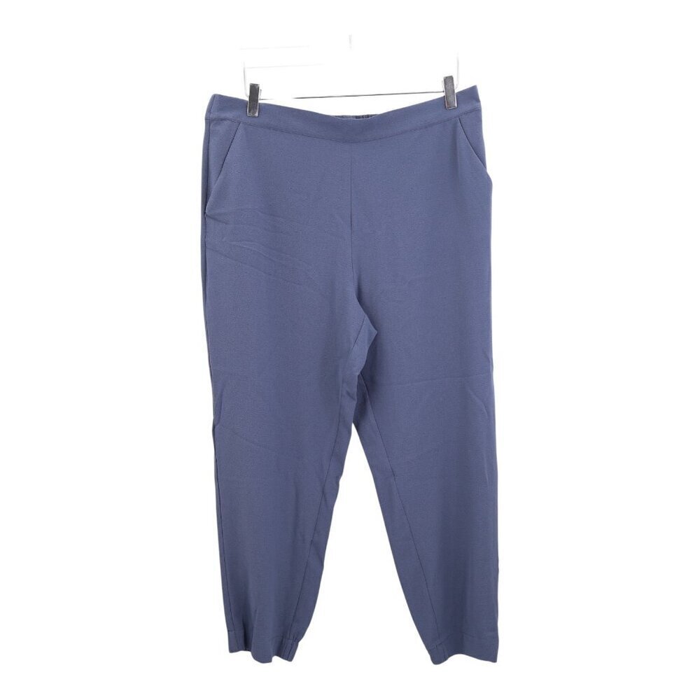 14th & Union Womens Large Blue Joggers Elastic Waistband Pull On Lightweight NWT